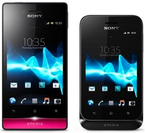 Sony kondigt betaalbare Sony Xperia miro en Xperia tipo aan