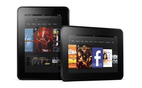 Amazon introduceert opvolger populaire Kindle Fire en twee nieuwe HD-tablets