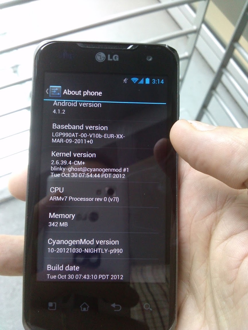 CyanogenMod brengt Android 4.1 Jelly Bean voor LG Optimus 2X Speed uit