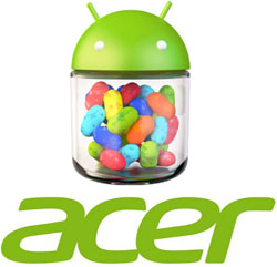 Acer maakt Android 4.1 Jelly Bean updateschema bekend
