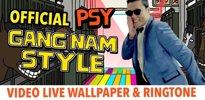 Officiële Gangnam Style-app te downloaden in Google Play Store