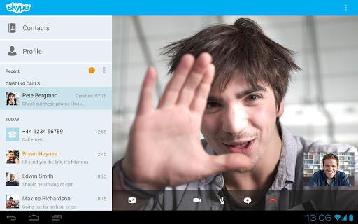 Android-app Skype krijgt langverwachte tablet-interface