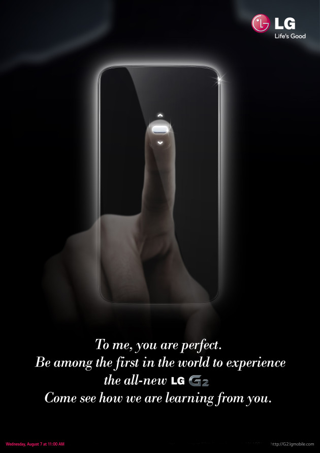 ‘LG G2 release dichtbij, krijgt vingerafdrukscanner’