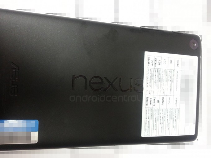 Nieuwe Nexus 7: foto’s en video gelekt