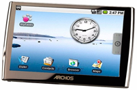 ARCHOS kondigt Android Internet Media Tablet aan