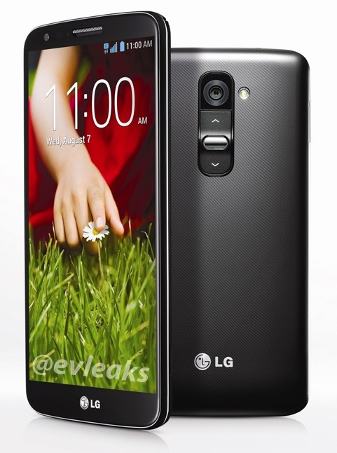 LG G2 foto gelekt, laat smartphone in volle glorie zien