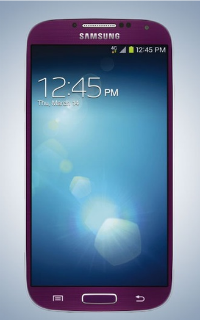 Samsung komt met paarse Samsung Galaxy S4