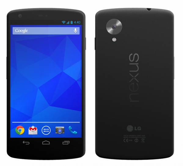 ‘Nexus 5 aankondiging op 14 oktober, komt met Android 4.4 Kitkat’