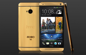 Gouden HTC One moet ruim 3000 euro kosten