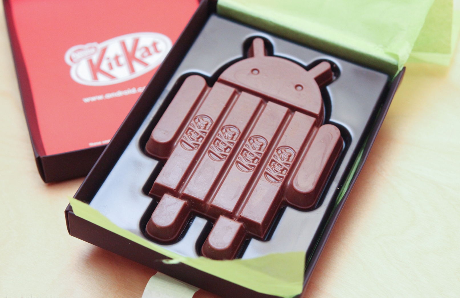 WIN een limited edition KitKat Android candybar!