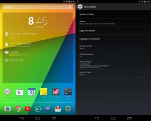 Uitrol Nexus 7 en Nexus 10 Android 4.4 update gestart