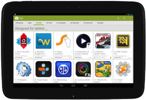 Google Play tablet-apps nu makkelijker vindbaar