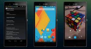 Eerste versie Xperia Z Android 4.4 rom verschenen
