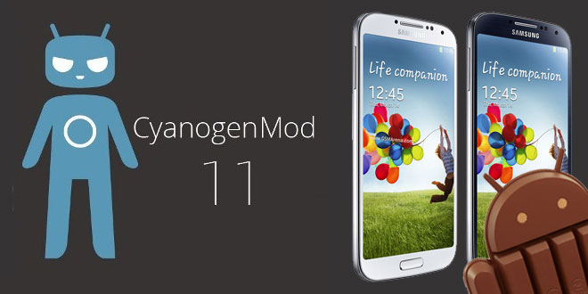 CyanogenMod 11 Alpha brengt KitKat naar Samsung Galaxy S4