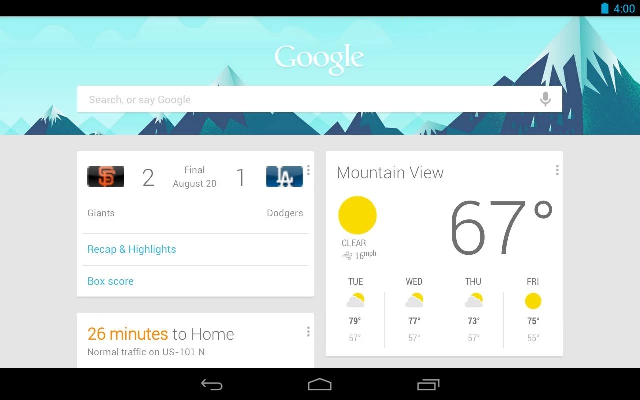 Google Zoeken-app levert problemen op bij Galaxy Tab-toestellen – update