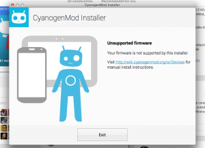 CyanogenMod Installer ontvangt ondersteuning voor Mac