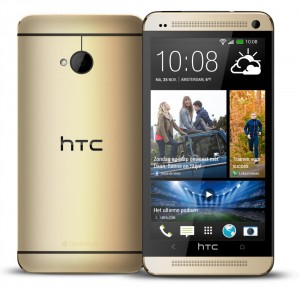 Goudkleurige HTC One vanaf nu exclusief verkrijgbaar bij Vodafone