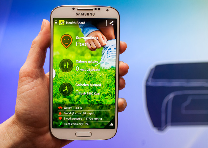Samsung S Health screenshots tonen vernieuwd en platter design