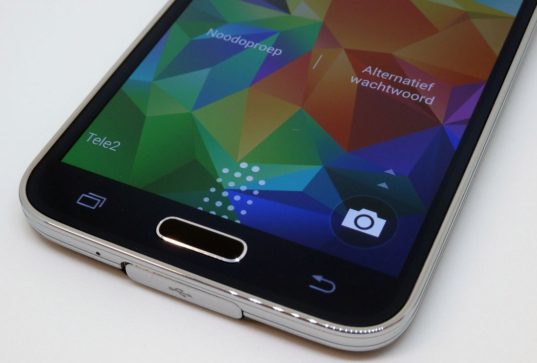 Galaxy S5 update verbetert prestaties en nauwkeurigheid vingerafdrukscanner
