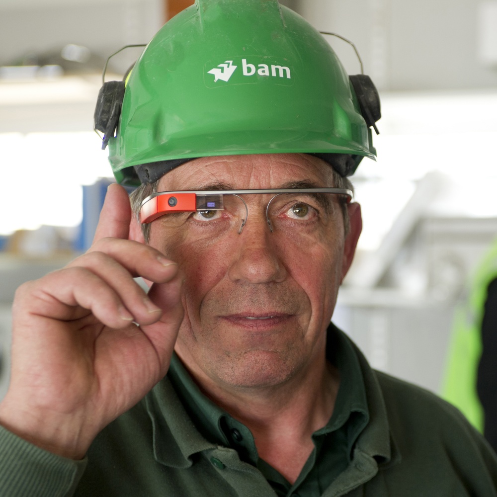 Google Glass op de bouwplaats? BAM gaat het testen!