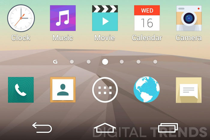Screenshots: LG G3 krijgt opgefriste en strakkere interface