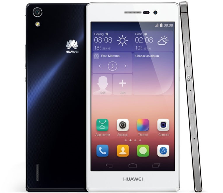Huawei Ascend P7 onthuld: superdun toptoestel met groter 1080p-scherm