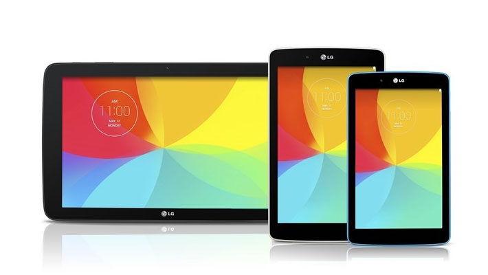 Tabletportfolio LG wordt uitgebreid met nieuwe formaten