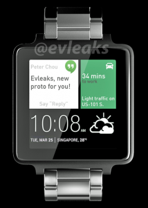 Dit wordt mogelijk de smartwatch van HTC