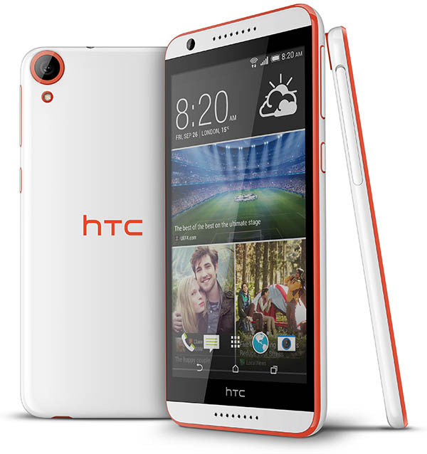 HTC onthult midrange Desire 820 met 64-bits octacore-processor