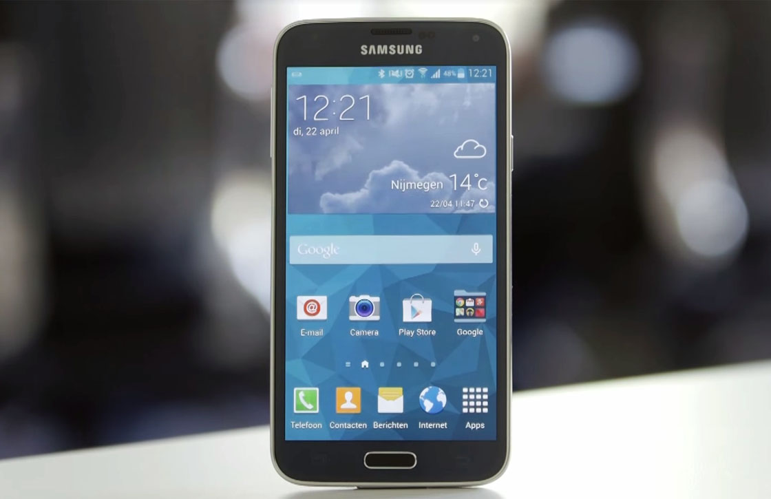 Samsung start uitrol Android Lollipop-update voor Galaxy S5