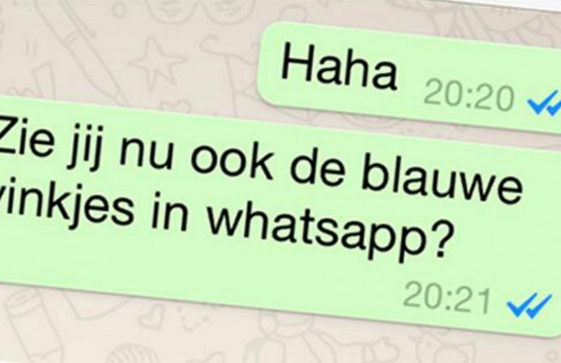 De blauwe vinkjes in WhatsApp uitschakelen