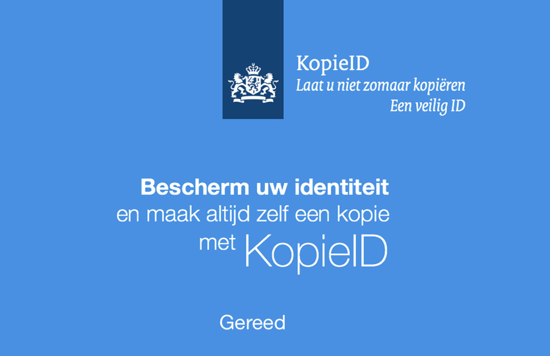 KopieID: officiële app om een veilige kopie van je ID te maken