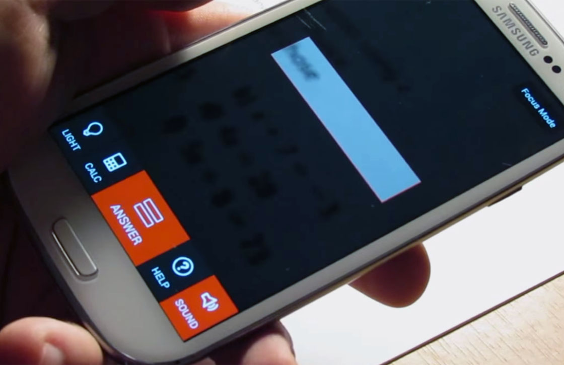 Deze Android-app laat je rekensommen inscannen en oplossen