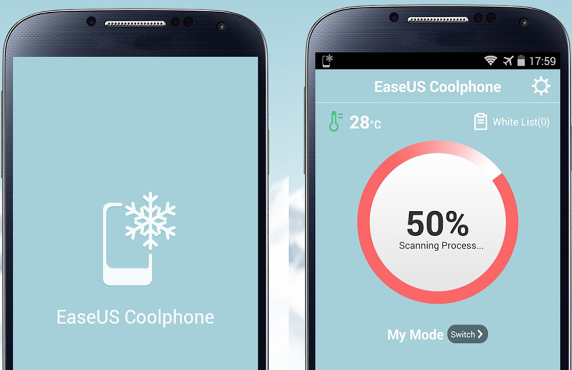 Maak je smartphone koeler met Coolphone voor Android