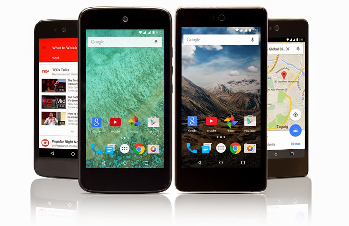 Google brengt nieuwe Android One-toestellen met Android 5.1 uit