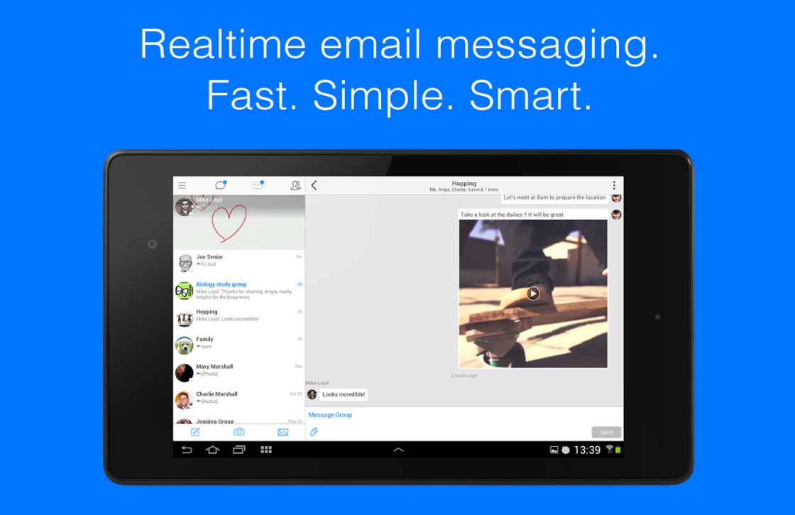 Deze app maakt e-mailen net zo simpel en snel als chatten