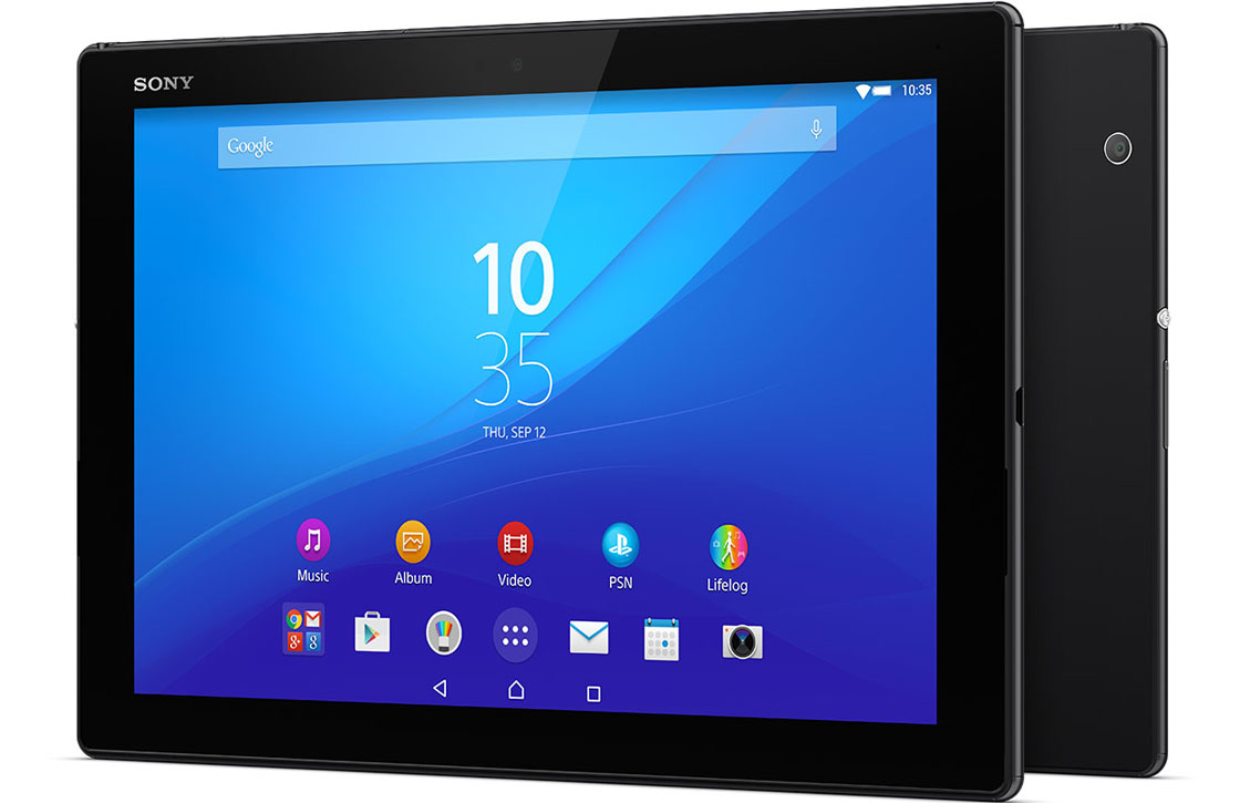 Sony onthult nieuwe, dunnere Xperia Z4 Tablet met 2K-scherm