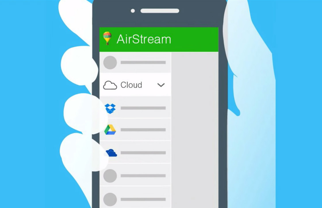 Stream films van pc, Dropbox of Drive naar je Android met Airstream