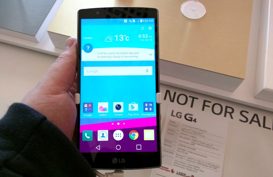 ‘Gebruikers LG G4 klagen over probleem met touchscreen’