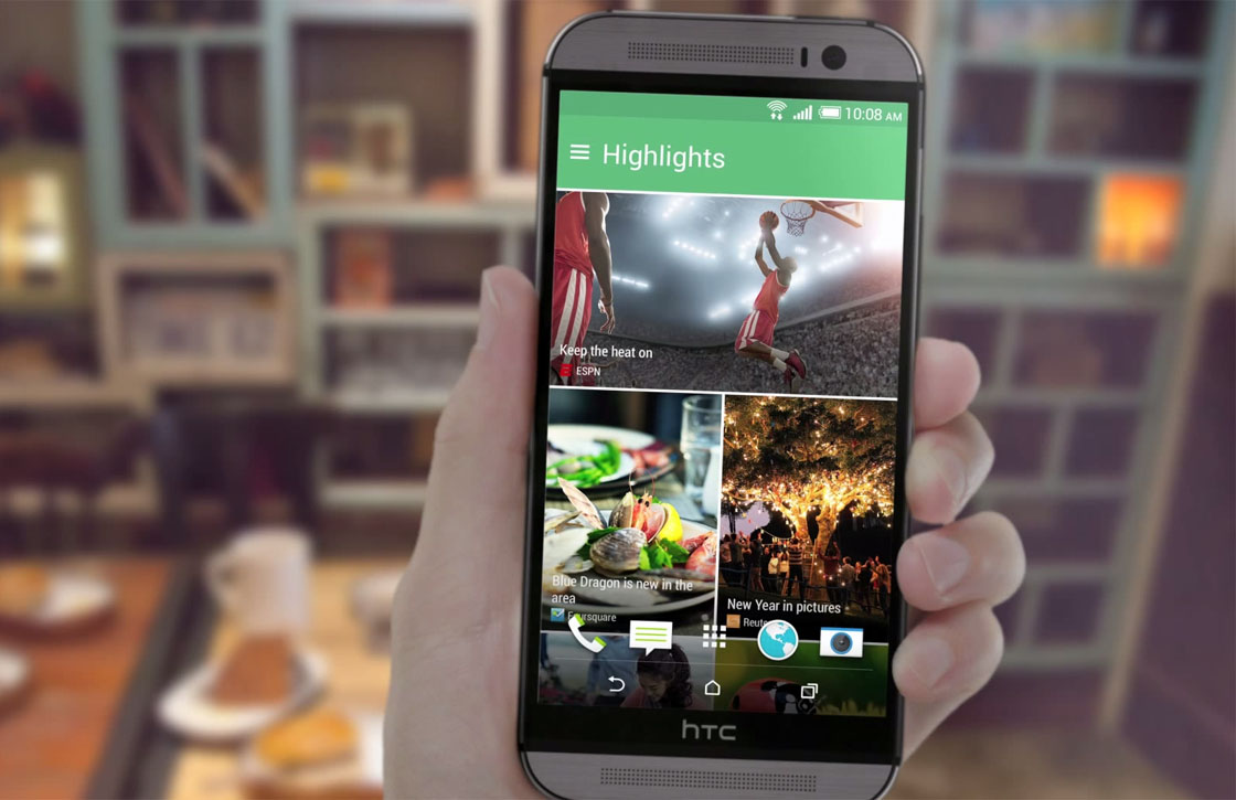 HTC geeft BlinkFeed nieuwe naam en integreert functies