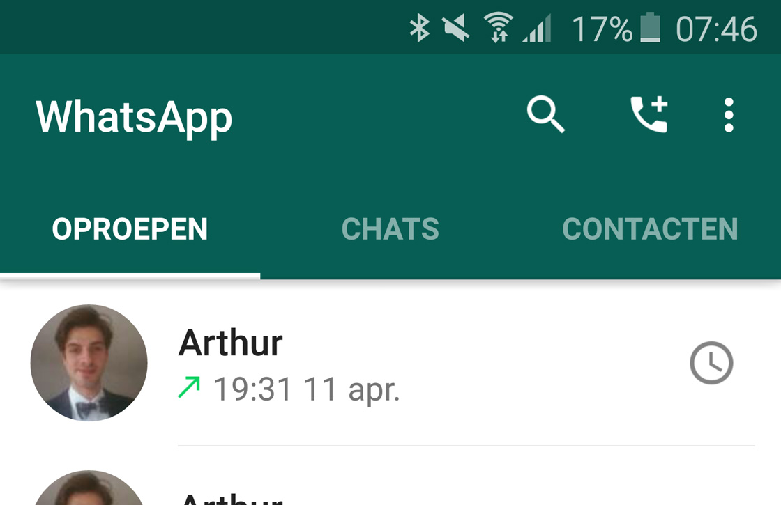 Tip: verminder het dataverbruik tijdens bellen met WhatsApp