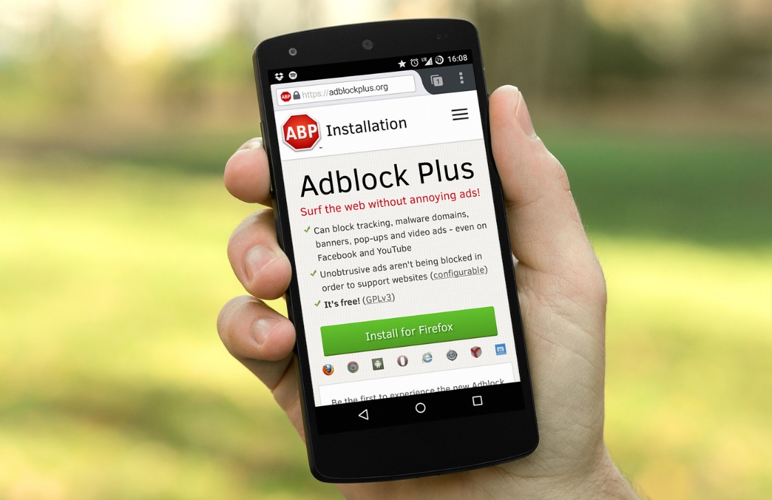 Advertentieblokker Adblock Plus brengt browser voor Android uit