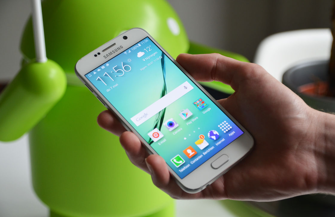 Samsung Galaxy S6 (Edge) update maakt vingerafdrukscanner accurater