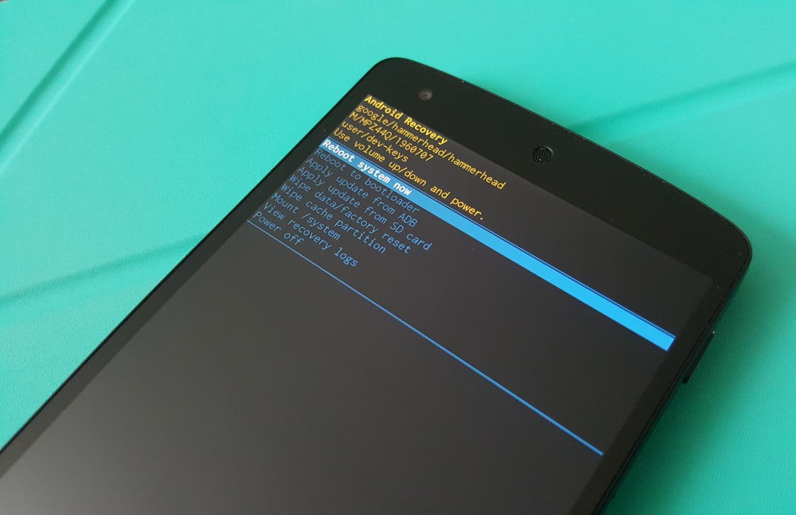 Eindelijk: Android M recovery laat je update flashen vanaf intern geheugen