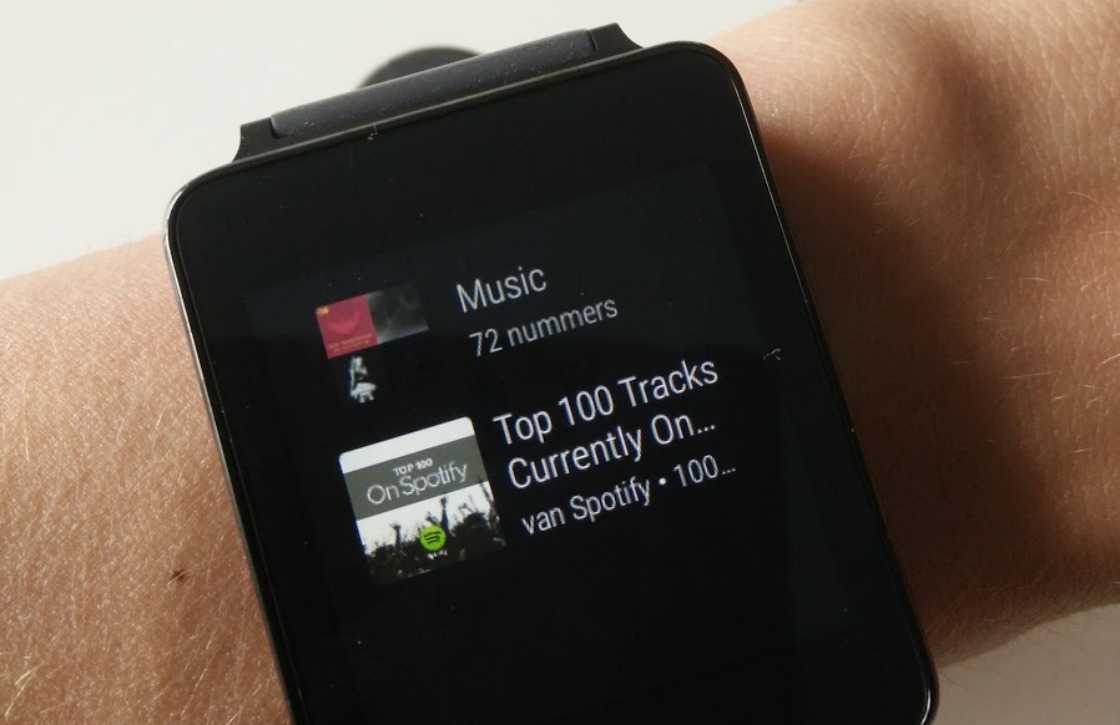 Spotify voegt Android Wear-ondersteuning toe aan app