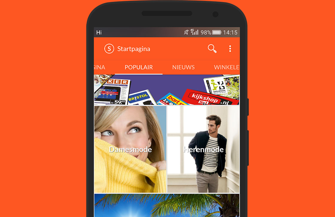 Startpagina-app voor Android: overzichtelijke app zonder poespas