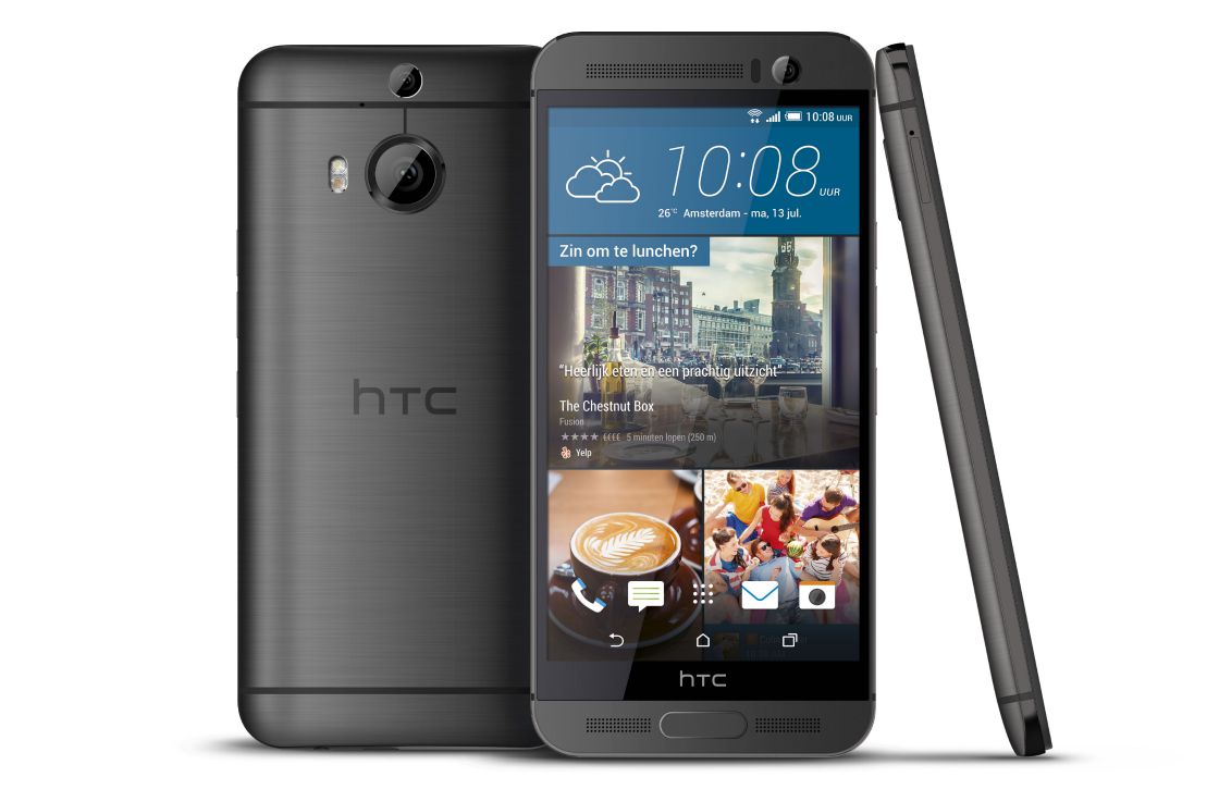 HTC kondigt HTC One M9+ met vingerafdrukscanner aan