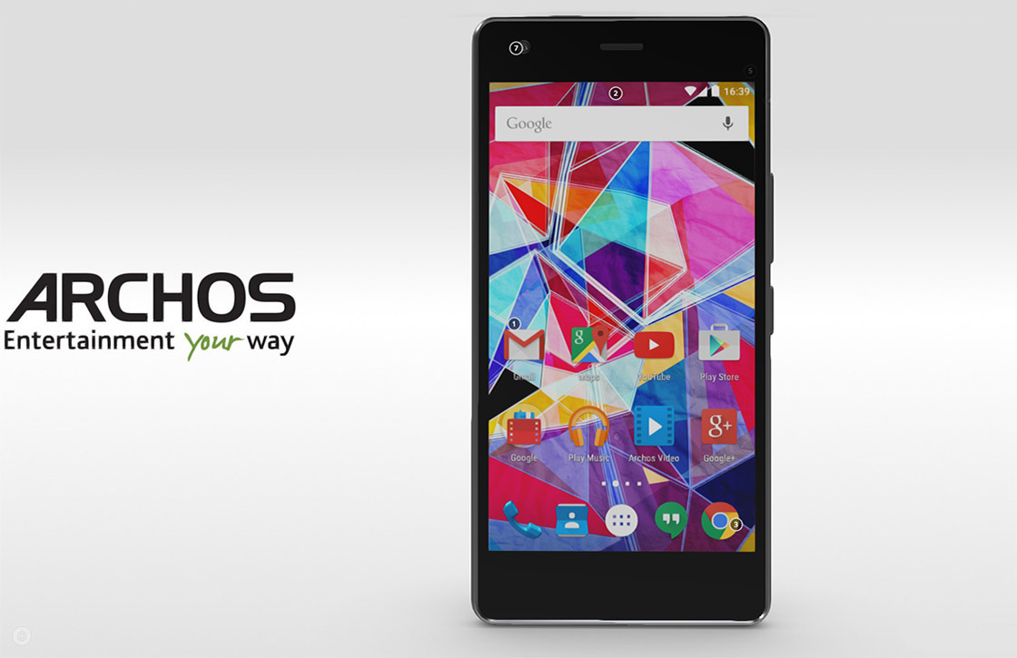 Archos introduceert goedkope 4G-telefoons met Android 5.1