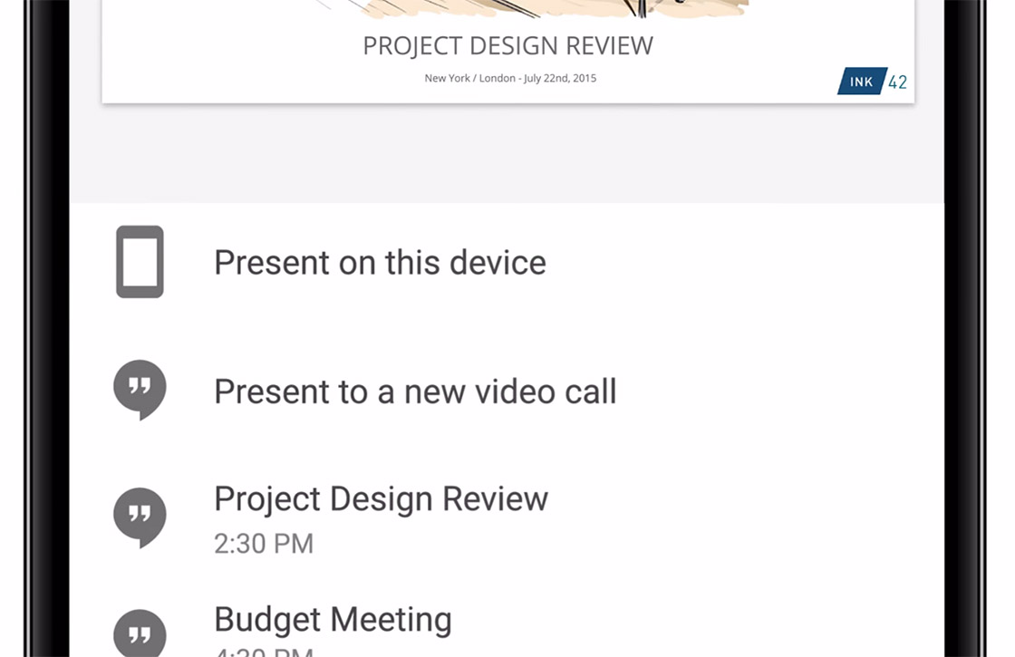Handig: Google Presentaties laat je nu presenteren via Hangouts