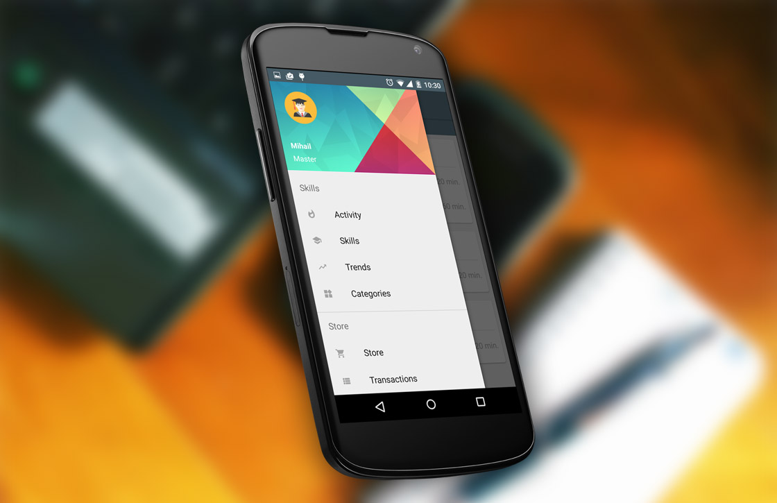 Android-app Mastery helpt je vaardigheden te ontwikkelen